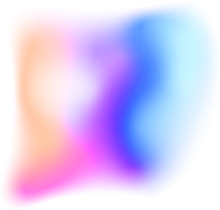 Gradient Blur Orange Purple Blue Green